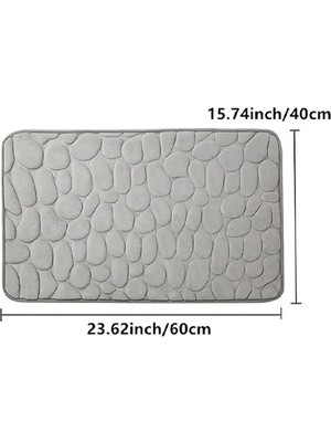 Balkan Grup Memory Kaydırmaz Banyo Paspası Pembe