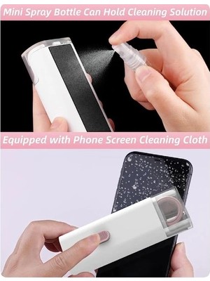 Balkan Grup Çok Fonksıyonlu 7 In 1 Aırpods Klavye Ekran Kulaklık Temızleme Kıtı