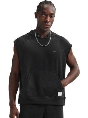 Nike Dri-Fıt Nike Athletic Club Erkek Kolsuz Kapüşonlu Sweatshirt