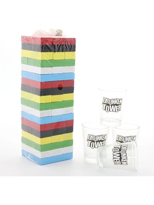 Balkan Grup Jenga Shot Bardak Oyunu Model 1