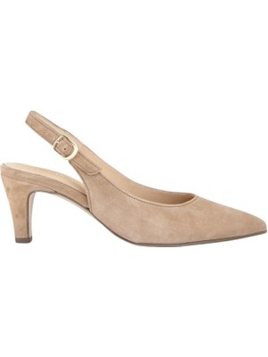 Gabor Geniş (G) Kalıp Kadın Arkası Açık Sivri Burun Topuklu Ayakkabı 81.590