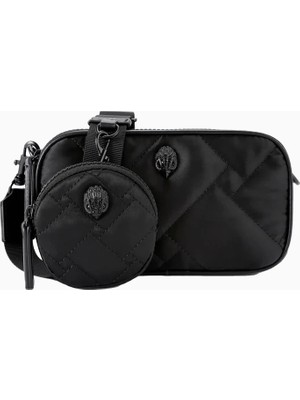 Kurt Geiger Recycled Small Zip Lüks Tasarım Kadın Çapraz Kamera Çantası