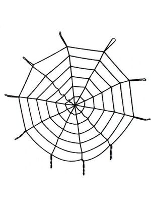 Balkan Grup Halloween Cadılar Bayramı Örümcek Ağ Dekor Siyah