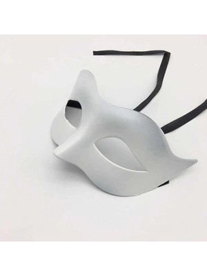 Balkan Grup Balo Parti Maskesi Beyaz