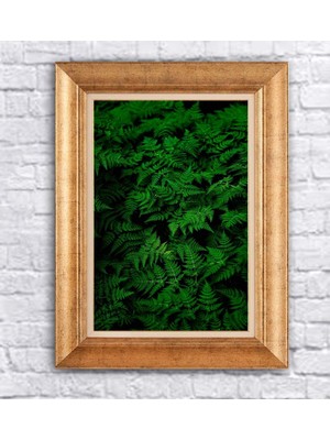 Giyense Altın Çerçeveli Dekoratif Paspartulu Tablo A956