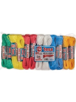 Temsan 20 Metre Naylon Çamaşır Ipi 24'lü - Lisinya