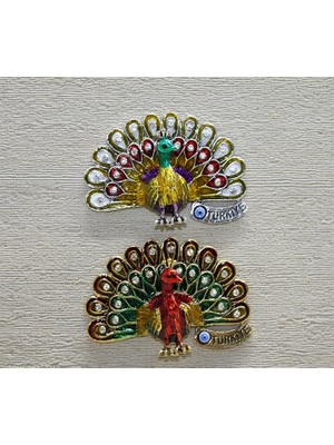 Swaroski Tavuskuşu Magnet ALK3852 - Lisinya