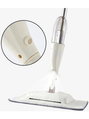 Pratik 360 Derece Dönen Ergonomik Sihirli Su Hazneli Spreyli Mop Paspas ( Lisinya )