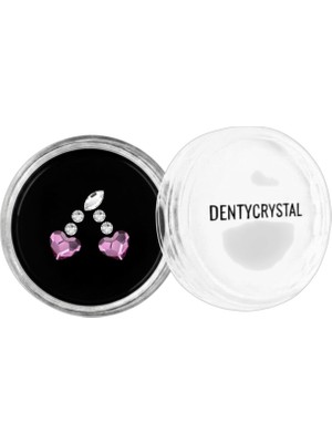 Generic Dentycrystal Diş Pırlantası Kiraz Desenli (Avusturya Kristallerinden Oluşturulmuş Özel Set )