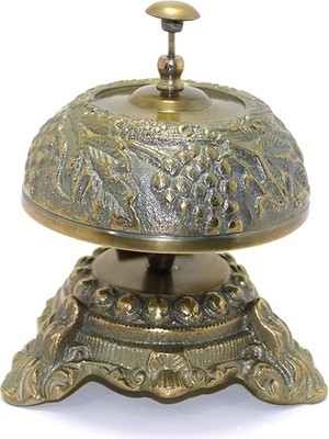 Pirinç Resepsiyon Zili SL1629 - Lisinya