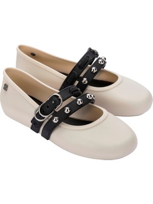 Melissa Soft Ballerina Studs Ad Kız Çocuk - Kadın Babet Bej 37049