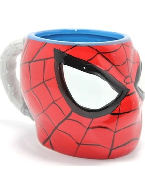 Porselen Örümcek Adam Kupa Bardak ALK2556 - Lisinya