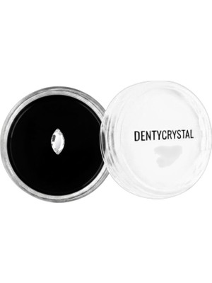 Generic Dentycrystal Diş Pırlantası Tekli Oval Classic Beyaz (Avusturya Kristallerinden Oluşturulmuş Tekli Set )
