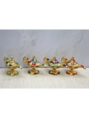 Balkan Grup Mineli Metal Alaaddin Lambası Model 1