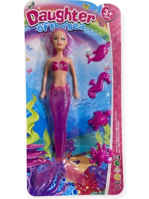 Kuzgun Ticaret Aksesuarlı Deniz Kızı - 189-6 - Mor (Lisinya)