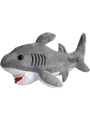 Kuzgun Ticaret Köpekbalığı Sesli Baby Shark Müzikli 28 cm - 1811201 - Gri (Lisinya)