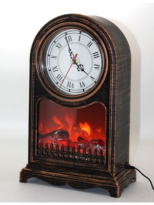 Magicool LED Işıklı Saatli Şömine AALK2501