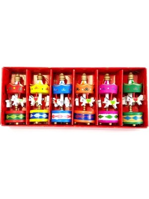 Balkan Grup Dekoratif 6'lı Renkli Mini Atlı Karınca