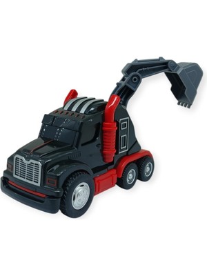 Kuzgun Ticaret Sürtmeli Iş Makinaları - Dinazor Vinç - BH002 - Siyah (Lisinya)