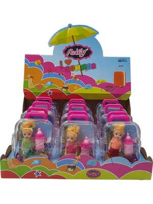 Kuzgun Ticaret Anlily Biberonlu Bebek ve Bavulu - 02292 (Lisinya)