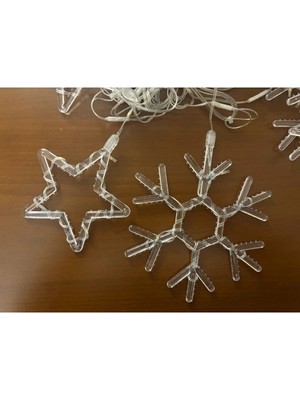 Balkan Grup Kar Tanesi Perde LED