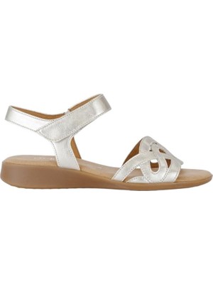 Gabor Geniş (G) Kalıp Kadın Büyük Numara Cırtlı Sandalet 82.804