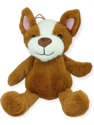 Kuzgun Ticaret Peluş Sevimli Hayvanlar 35 cm - Köpek (Lisinya)