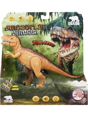 Kuzgun Ticaret Tyrannosaurus Rex Dinozor Işıklı Sesli - RS6171 (Lisinya)