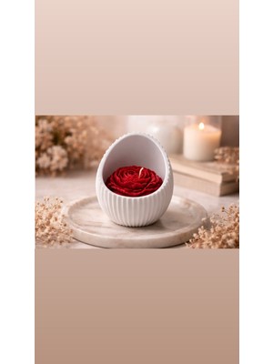 Vertex 3D Dekoratif El Yapımı Kokulu Mumluk - Mum Ürüne Dahil