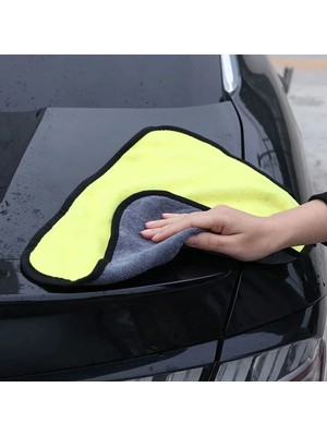 Balkan Grup Yünlü Mikrofiber Araba Temizlik Bezi 50X70 cm