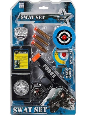 Kuzgun Ticaret Swat Polis Silah Seti Kartela - ESD301-8A (Lisinya)