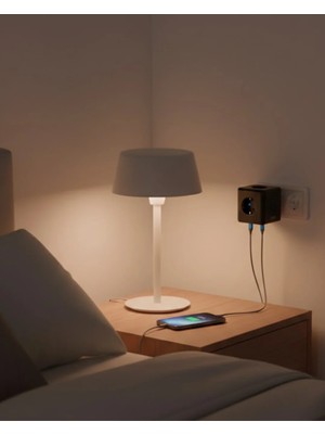 Akım Korumalı Priz Çoklu USB Girişli Güvenli Enerji Yönetimi