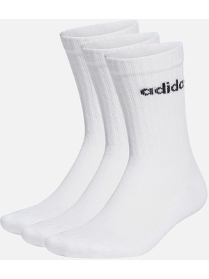 adidas Sportswear Linear Crew Cushioned (3 Pairs) CO Unisex Çorap