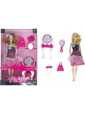 Kuzgun Ticaret Night Style Aksesuarlı Bebek - 02266 (Lisinya)