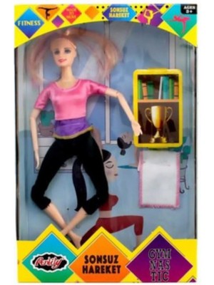 Kuzgun Ticaret Anlily Sporcu Sonsuz Hareket Bebek - 02414 (Lisinya)