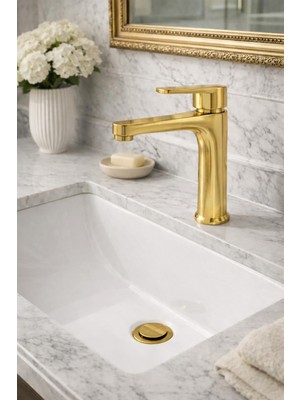 HT Prima Meryem Yüksek Lavabo Bataryası Şık Modern Tasarım