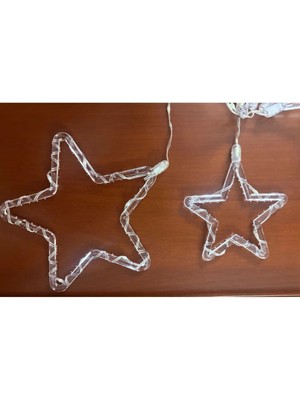 Balkan Grup Yıldız Perde LED 10 Saçaklı