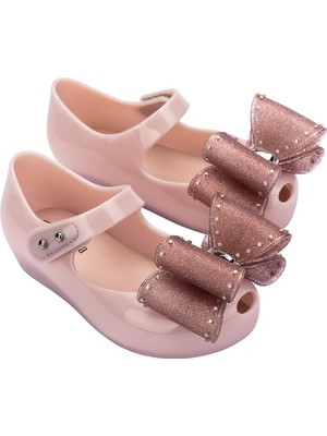 Mini Melissa Ultragirl Classic Bow Bb Kız Çocuk Babet Pembe 35967