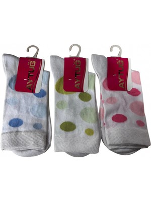 Hobilinka Aytuğ Puanlı Bayan Soket Çorabı 3 Adet 30317