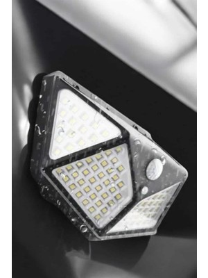 Güneş Enerjili Bahçe Aydınlatma Lambası Solar 100 LED Lamba