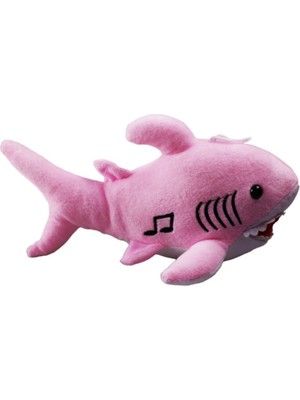 Kuzgun Ticaret Köpekbalığı Sesli Baby Shark Müzikli 28 cm - 1811201  - Pembe (Lisinya)
