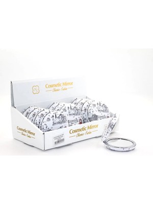 Magicool Taşlı Istanbul Tasarımı El Aynası Kalın ALK2494