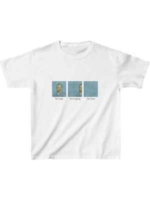 Hobilinka Çocuk Unisex Baskılı T-Shirt - Beyaz