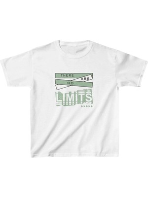 Hobilinka Unisex Çocuk Baskılı T-Shirt - Beyaz