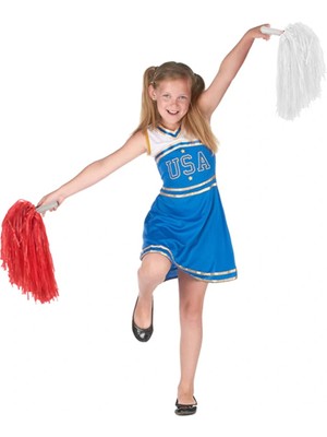 Kuzgun Ticaret 1 Çift Kırmızı Beyaz Renklerde 23 Nisan Gösteri Ponponu