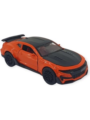 Kuzgun Ticaret Çek Bırak Araba Metal - 3611C - Turuncu (Lisinya)