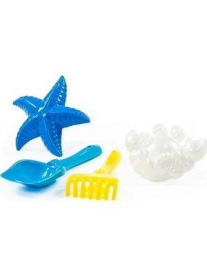 Kuzgun Ticaret Polesie Kürek Tırmık ve Kalıp Seti - POL-57549  (Lisinya)