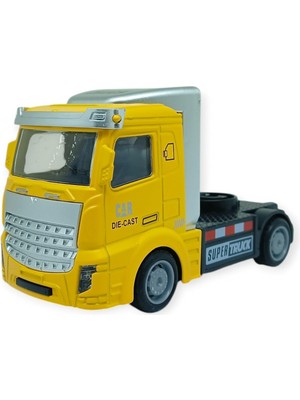 Kuzgun Ticaret Çekbırak Metal Tır Kafası 12 cm - Sarı (Lisinya)