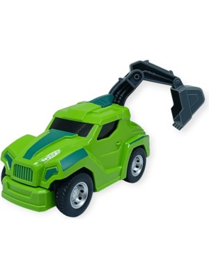 Kuzgun Ticaret Sürtmeli Iş Makinaları -  Dinazor Vinç - BH002 - Yeşil (Lisinya)