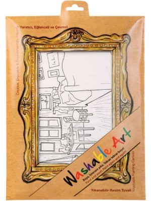 Lisinya Funny Mat - Vıncent Van Gogh Room At Arles 25 x 35 cm